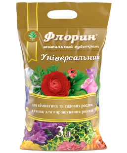 Субстрат "Флорин" 3 л универсальный 110245 фото