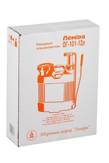 Обприскувач гідравлічний ОГ-101 "Лемiра" 12л 101984 фото