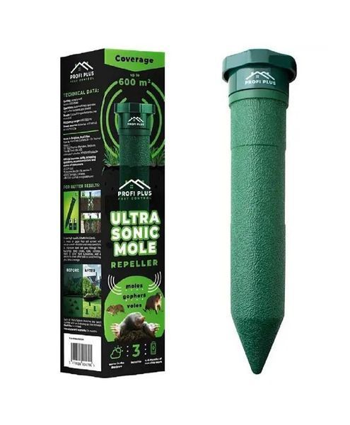 Електронний відлякувач кротів Ultra Sonic"Profi Plus" Pest Control 109922 фото